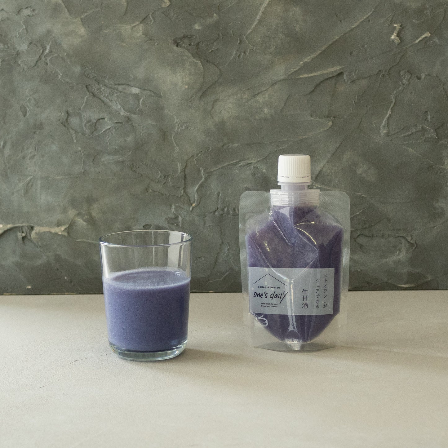 飲む点滴!紫陽花の生甘酒(バナナ)