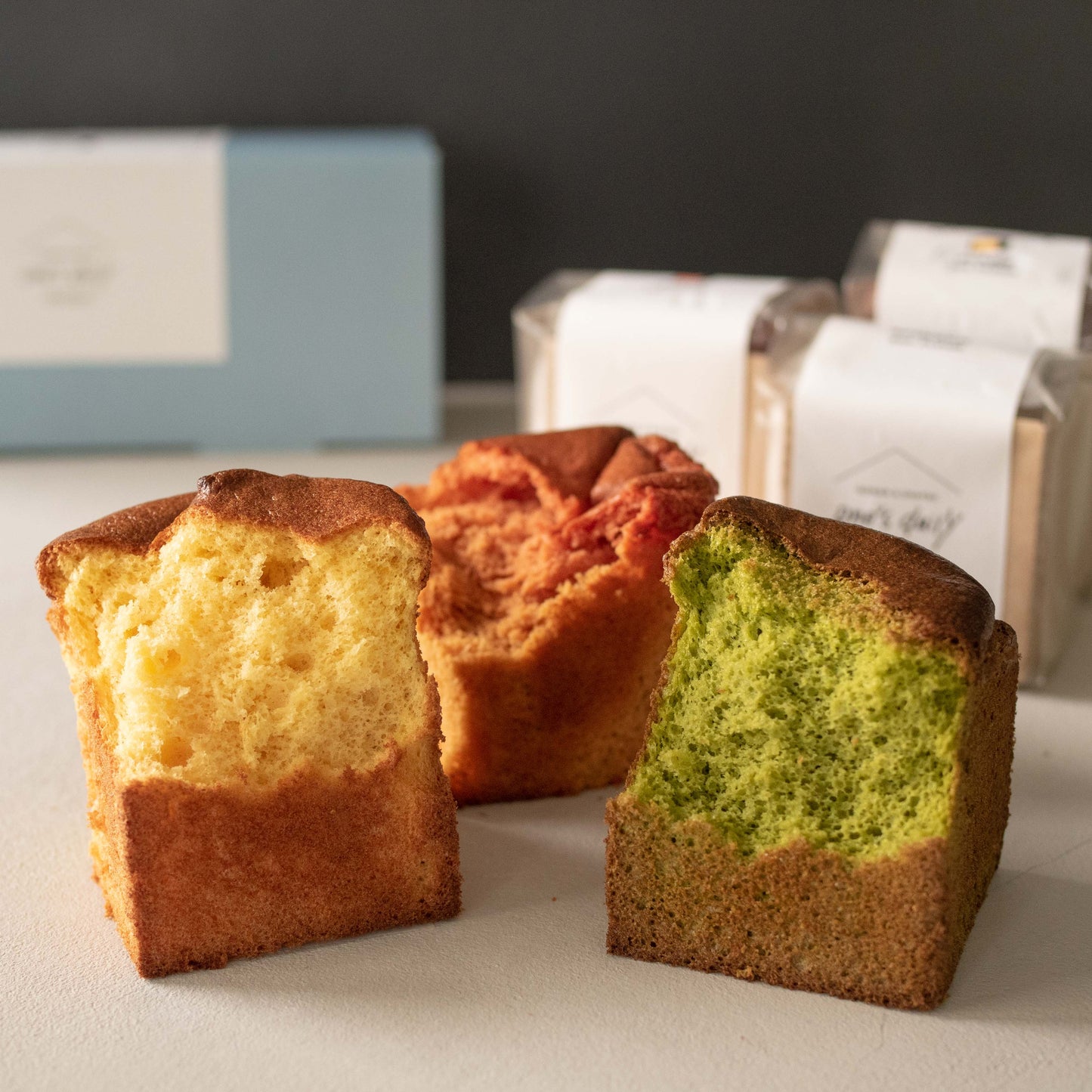 大豆と野菜のキューブシフォン(3色セット)※BOX付き