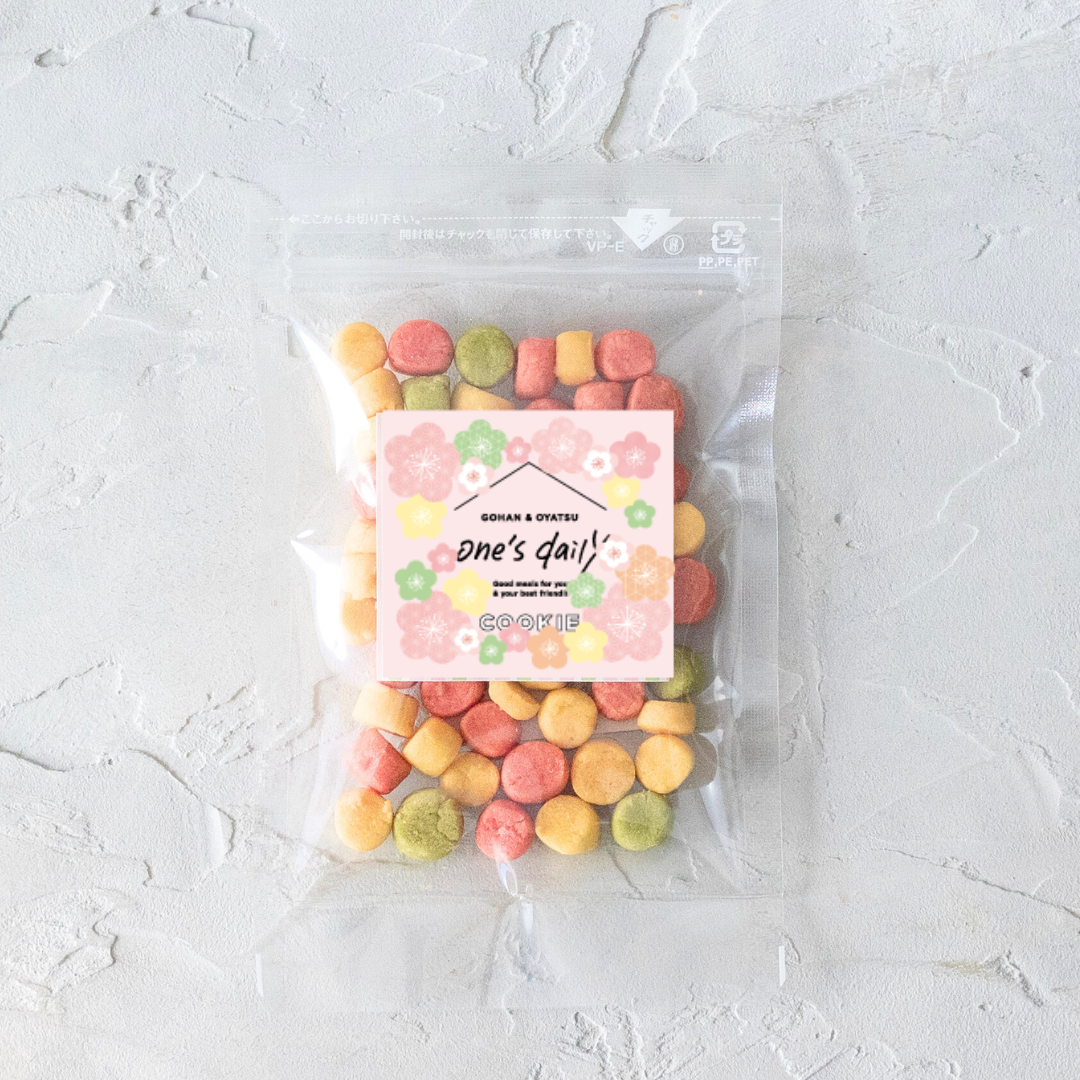 ひなあられ風おやさいボーロ