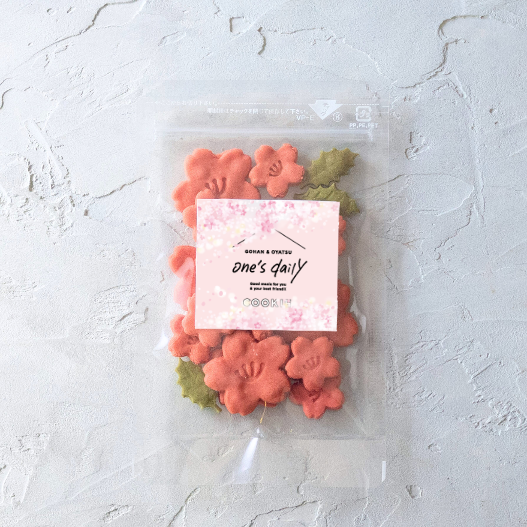 お花見デートに!米粉の桜クッキー