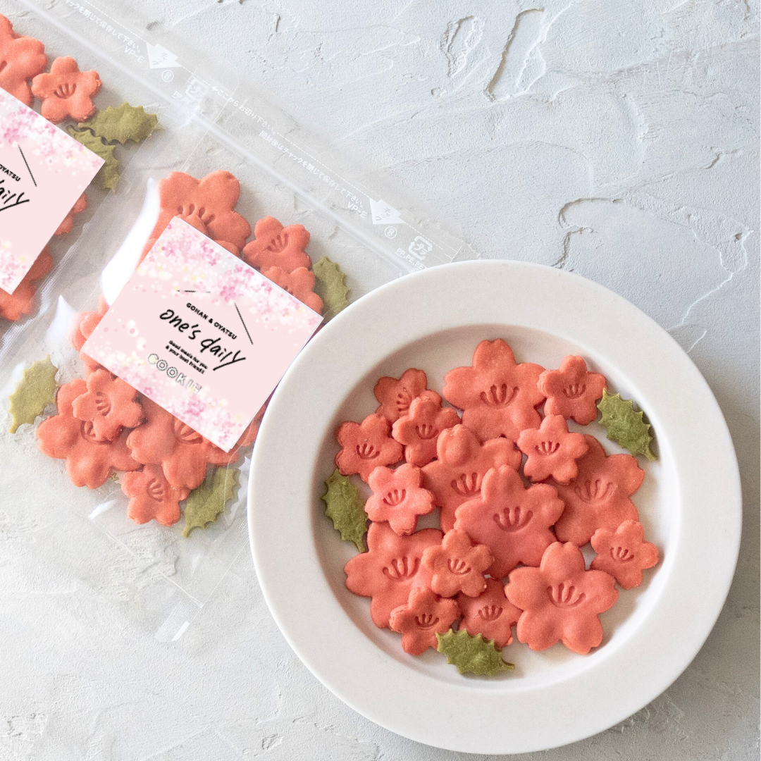 お花見デートに!米粉の桜クッキー