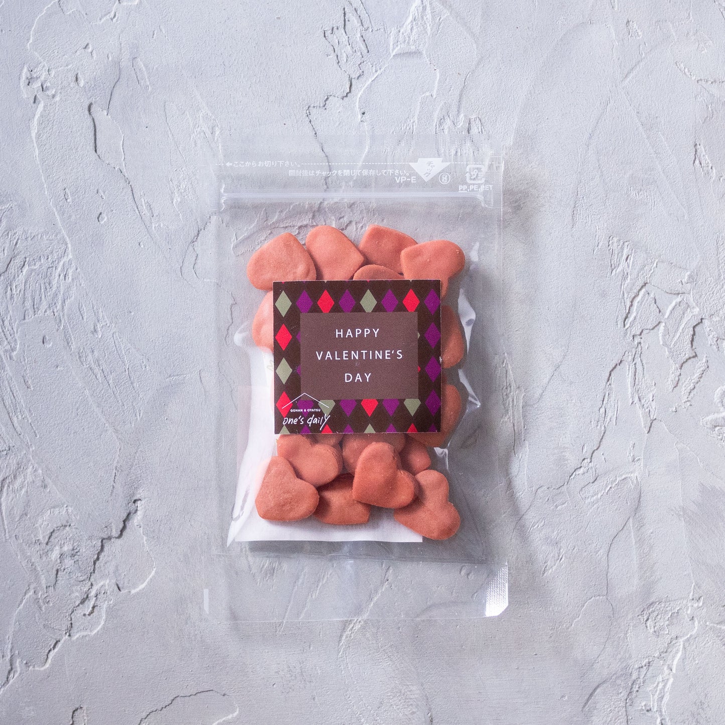 米粉のバレンタインクッキー