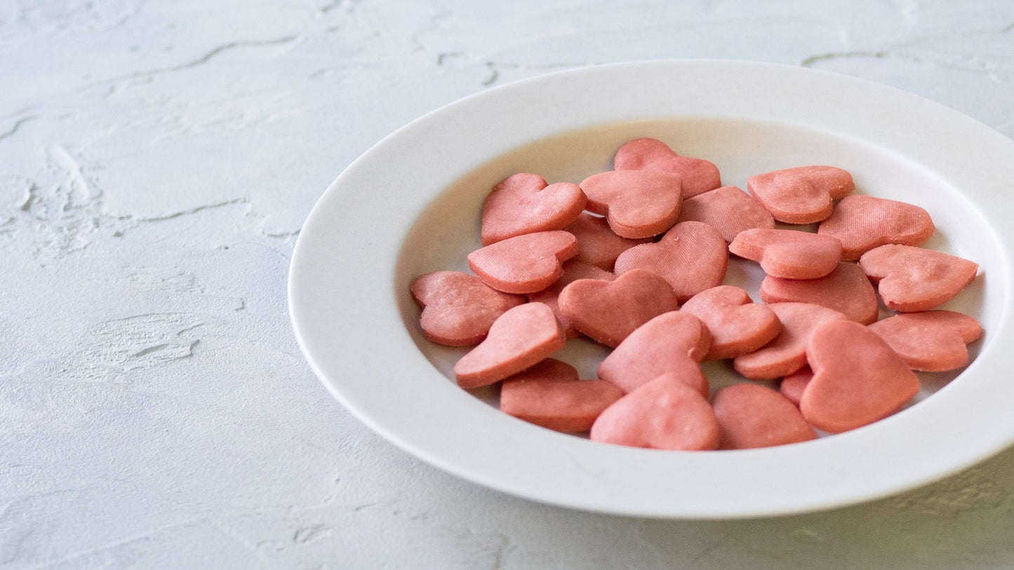 米粉のバレンタインクッキー