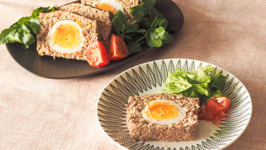 愛犬といっしょに楽しむ記念日ごはんに！豆腐ミートローフの簡単レシピ｜誕生日・バレンタイン・クリスマスに