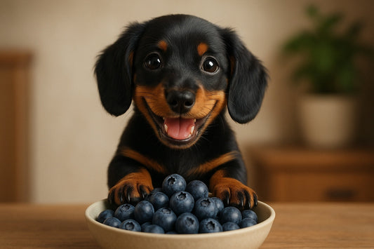 愛犬にブルーベリーを与えても大丈夫！目にも腸にもうれしい効果を徹底解説