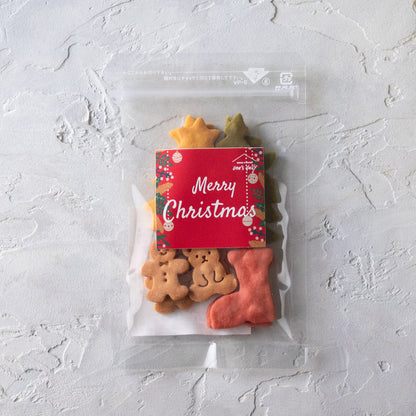 米粉のクリスマスクッキー