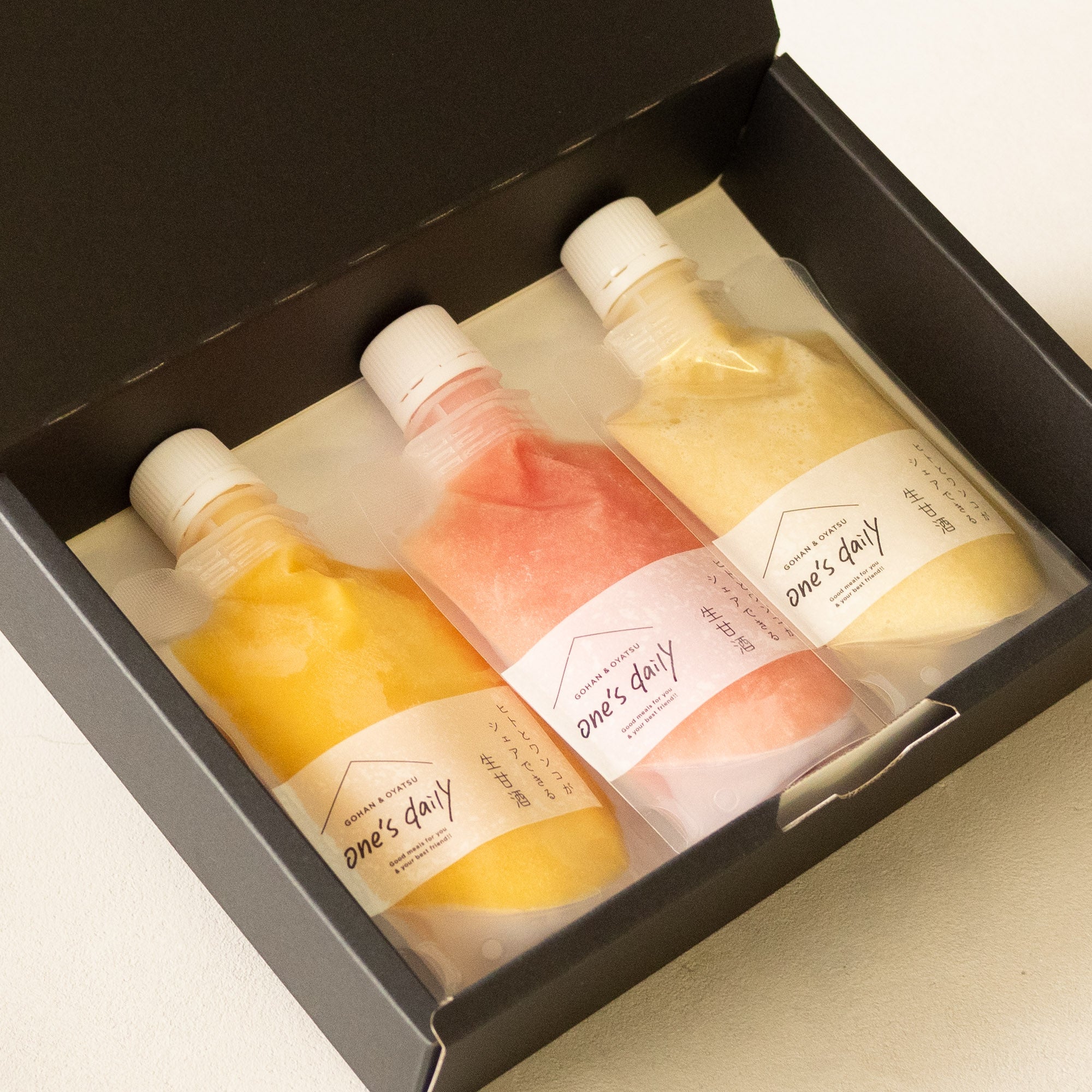 飲む点滴！夏限定3色生甘酒 | 犬のおやつ | こうじ甘酒